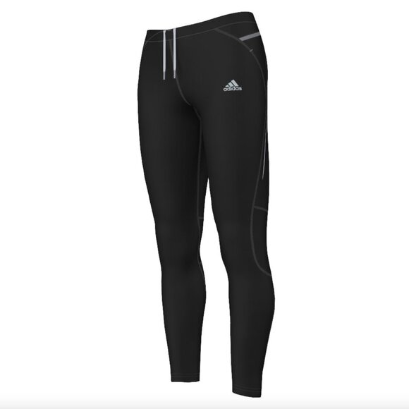 adidas Pants - Adidas Performance Athletic Leggings Training Ankle Zipper Mesh Black Size M